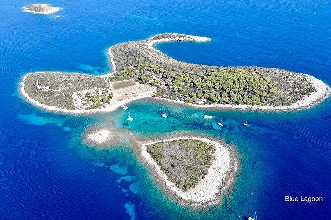 Private Blue cave, Mamma Mia and Hvar, 5 islands tour from Split - Budikovac’s Blue Lagoon and the friendly donkey