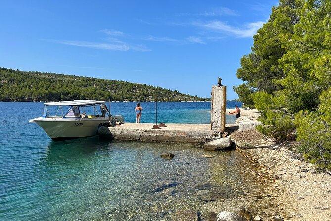 Private Blue Lagoon and Hidden Bays tour from Split & Brac for 12 - Crew, music, and service can shape the day