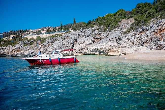 Private boat tour- explore the islands, find hidden caves and try snorkelling - Lopud’s churches, monastery, and sandy shore