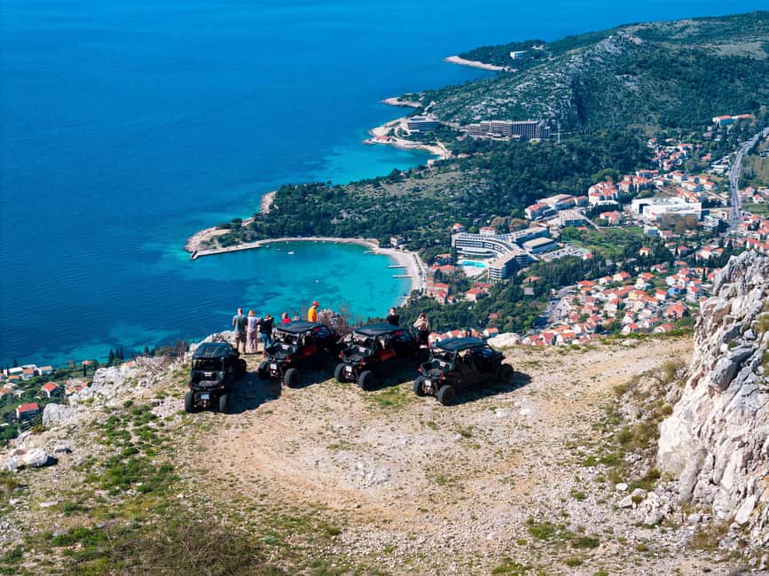 Private Buggy Panorama Adventure /2 hours-2 hills Viewpoint - Malaštica Hill shows the quieter side of the coast