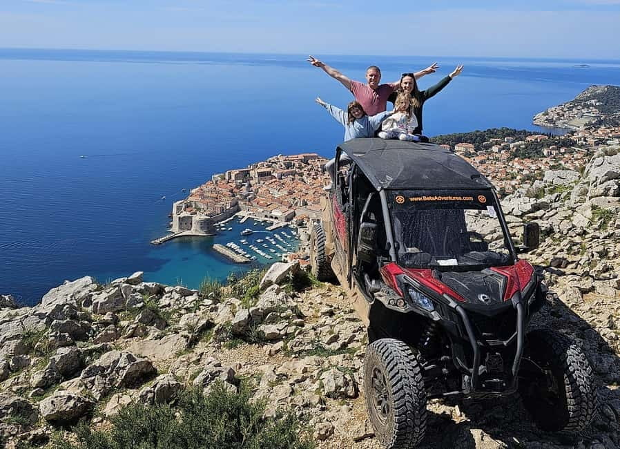 Private Buggy Panorama Adventure /2 hours-2 hills Viewpoint - Srđ Hill gives you Dubrovnik’s classic view