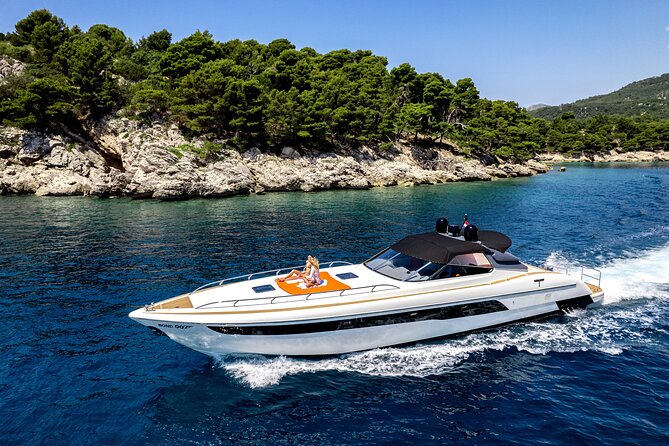 Private Dubrovnik Champagne Sunset Cruise - Leaving Gruž Harbour before sunset