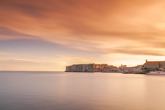 Private Dubrovnik Champagne Sunset Cruise - Seeing Dubrovnik’s walls from the water