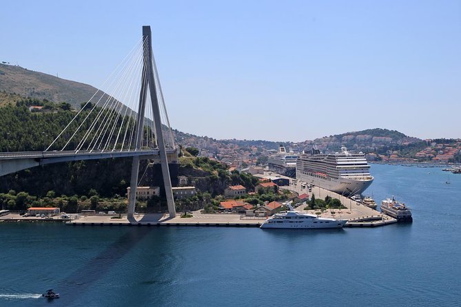 Private Panoramic Tour of Dubrovnik - Crossing the Franjo Tuđman Bridge