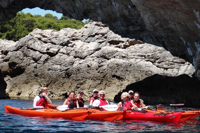 Private tour: Sea Kayaking & Snorkeling to Green Cave on Sipan island from Lopud - The Return Via Ruda’s Cave
