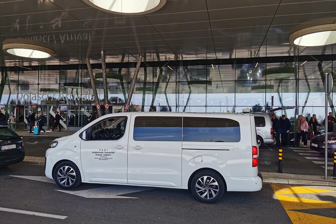 Private Transfer by 8 seats van from and to Dubrovnik Airport - A Good Fit for Cruise Connections