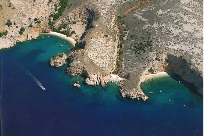 Private Wild Bays Boat Trip with Captain Bobo - The Stara Baška bays: Fox, Bishop, and Golden