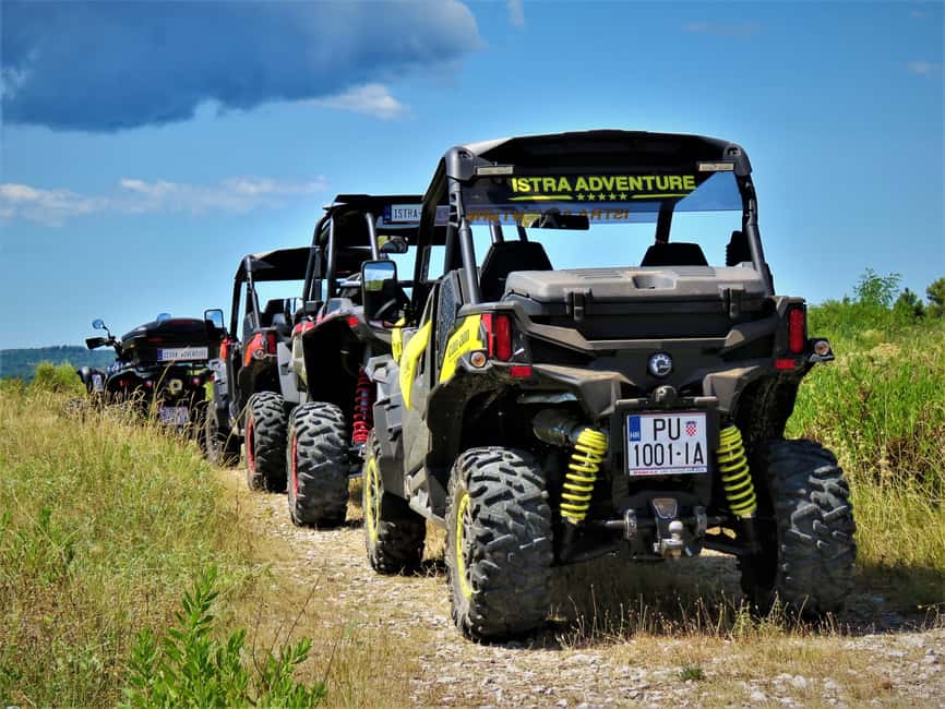 Pula and Rovinj: BUGGY SAFARI 1, 2 & 4 H - Starting at the Rovinj meeting point