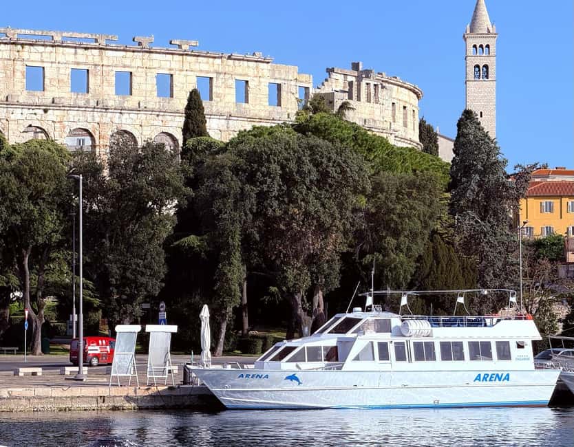 Pula: Brijuni National Park Dolphin Watching Tour w/Dinner - Dinner with an Istrian flavor