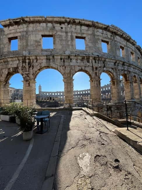 Pula by E-Bike: Roman Ruins, Sea Views & Hidden Gems - Pula’s Roman center comes first