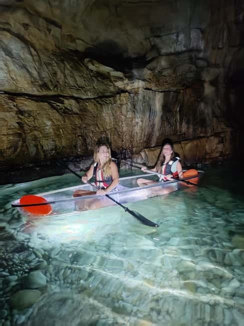 Pula: Cave Sunset/Night Tour in Transparent Kayak - How much is $57 worth?