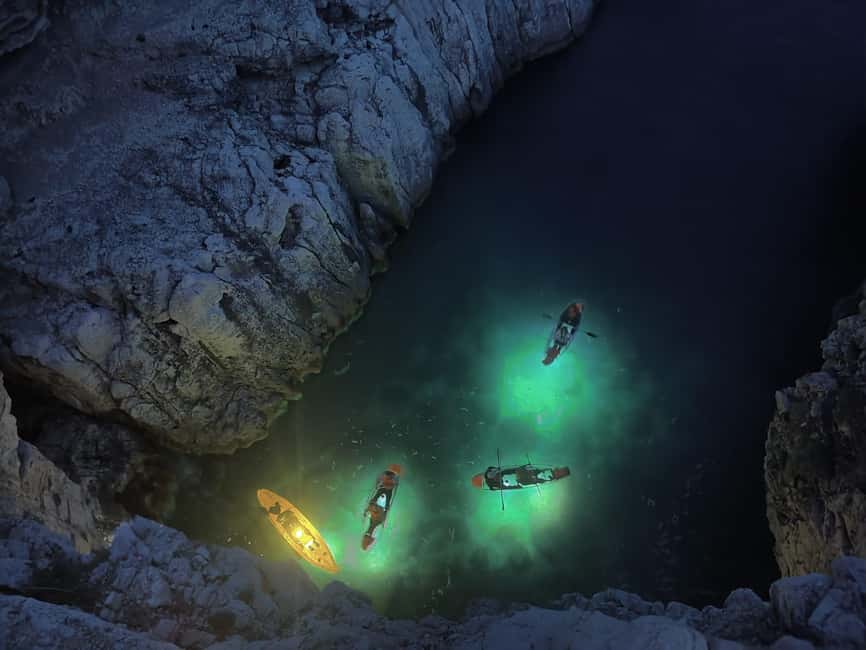 Pula: Cave Sunset/Night Tour in Transparent Kayak - Weather, clothing, and the return to Stoja