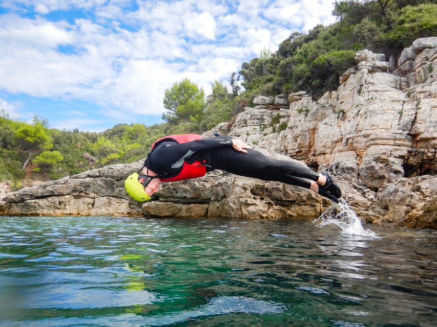 Pula: Coasteering Adventure with Guide and Photos - Learning the coastline by moving through it