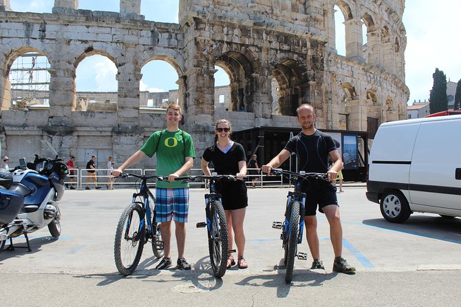 Pula Highlights Bike Adventure - What the $70.74 price includes