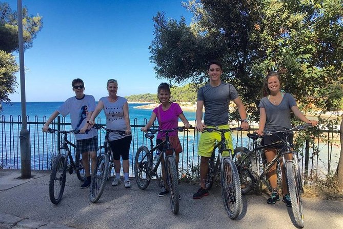 Pula Highlights Bike Adventure - Lungomare’s pine trees and three beaches