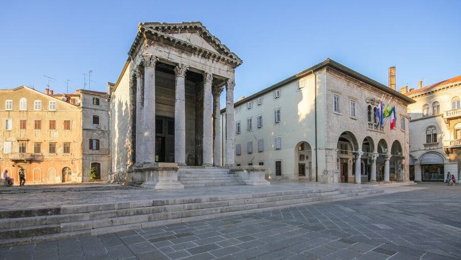 Pula: Historic Walking Tour with Local Guide & City Views - Starting beneath Pula’s Roman Amphitheatre
