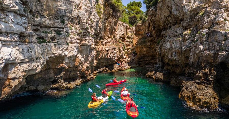 Pula: Kayak Adventure with Cave & Island Snorkeling - Key points to know before booking