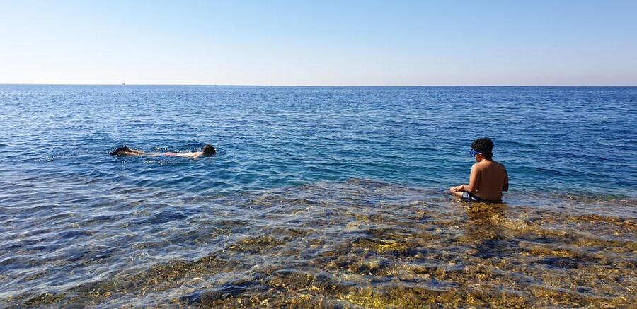 Pula: Kayak Adventure with Cave & Island Snorkeling - Twenty minutes on Fraškerić island