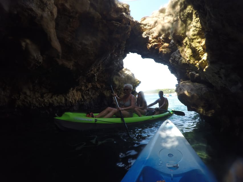 Pula: Kayaking and Snorkeling Self-Guided Tour - Finding the cave, cliffs and quiet beaches