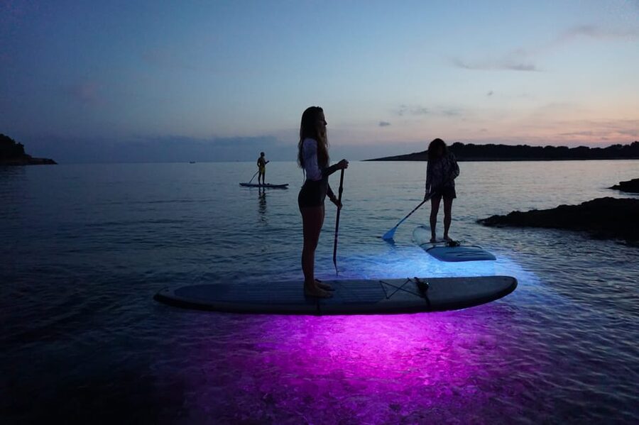 Pula: Night LED Stand-Up Paddle Board Tour - Who will enjoy this evening most