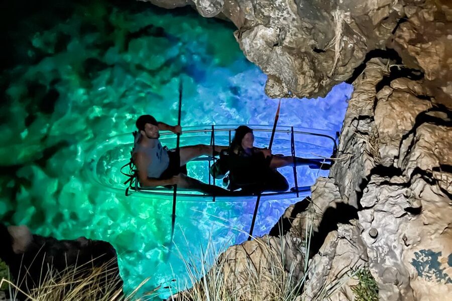 Pula: Night-Time Sea Kayaking Tour in Transparent Kayak - Why the transparent kayak changes the night