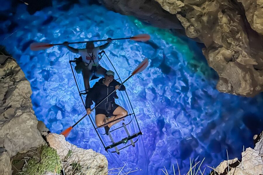 Pula: Night-Time Sea Kayaking Tour in Transparent Kayak - Paddling from sunset into darkness