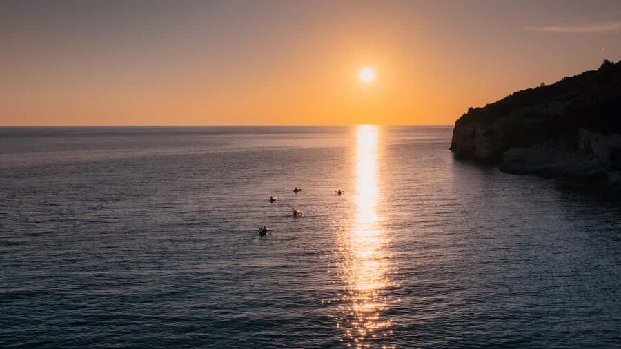 Pula:Sunset Kayak tour with glowing transparent kayak - What to Pack for a Comfortable Evening