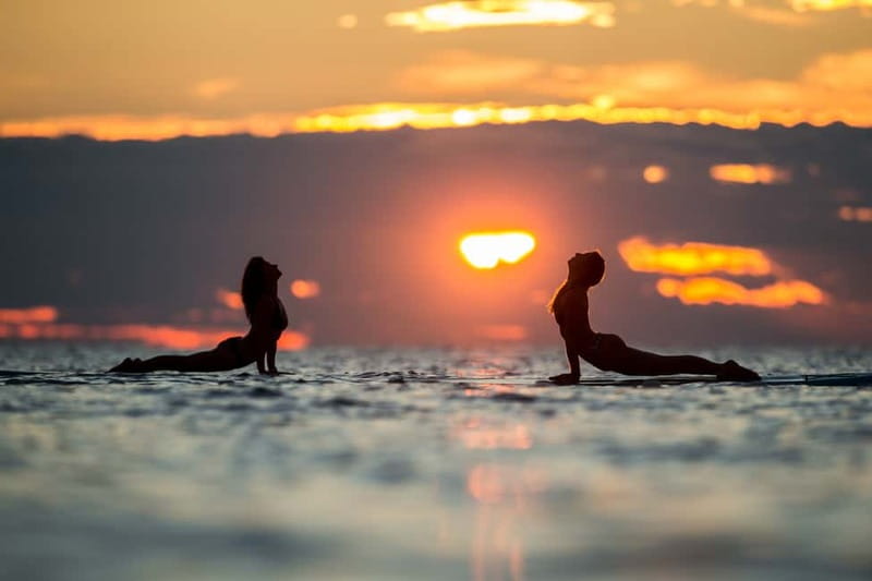 Pula: SUP Yoga Classes at Morning & Sunset - The first 10 minutes: getting steady on the board