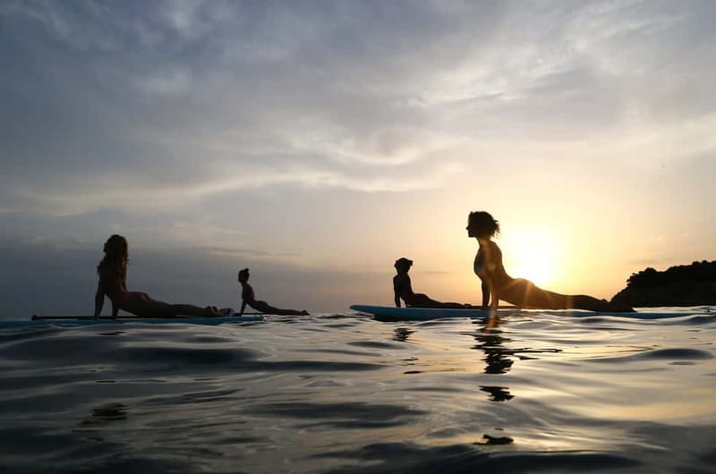 Pula: SUP Yoga Classes at Morning & Sunset - Arriving at Arena Stoja Camping