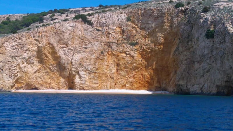 Punat: Stara Baška Wild Bays Private 3,5 h trip - Long Bay, Drenova, and Oprna by boat
