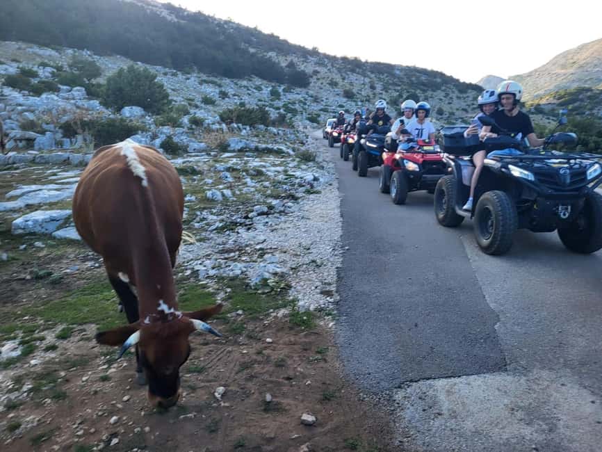 Quad tour to Biokovo Skywalk - Key points at a glance