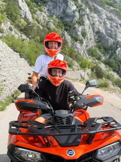Quad Tour to Makarska Riviera offroad Adventure - The filming location and the second riding section