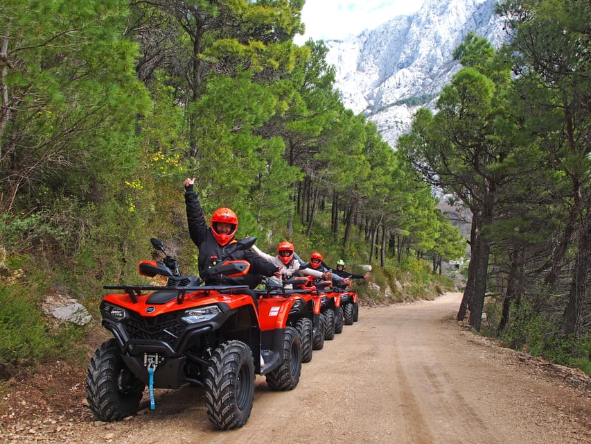 Quad Tour to Makarska Riviera offroad Adventure - Who will enjoy the ride most