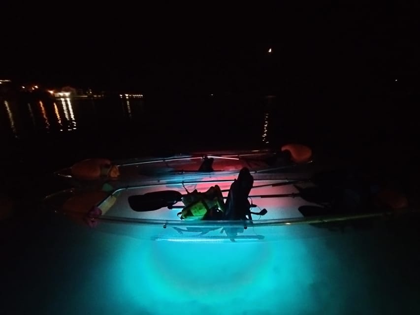 Rab: Night adventures illuminated transparent kayaks - What to bring and what to leave behind
