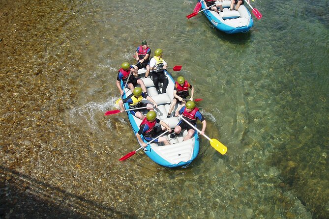 Rafting and Kayaking Adventure in River Kupa - The guides keep the paddling manageable