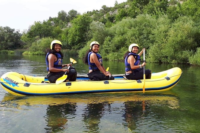 Rafting in upper part of Cetina river from Split or Blato n/C - Paddling through the Cetina scenery