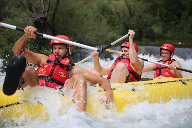 Rafting on Cetina River Departure from Split or Blato na Cetini village - Safety first, then the first paddle strokes