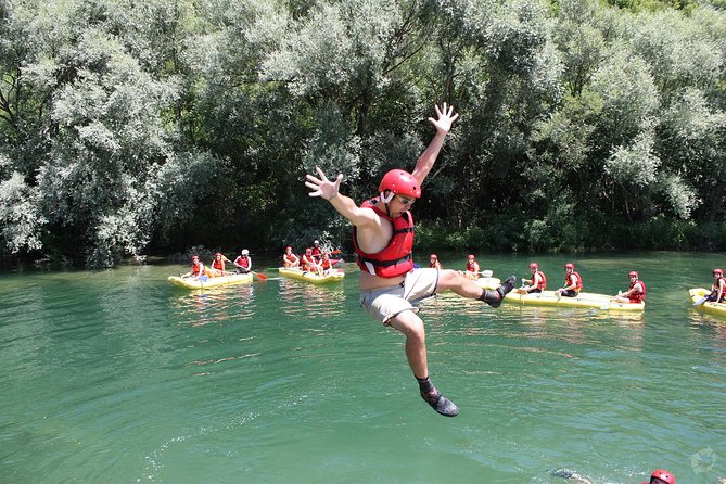 Rafting on Cetina River Departure from Split or Blato na Cetini village - Swimming stops and the part where you should expect to get soaked