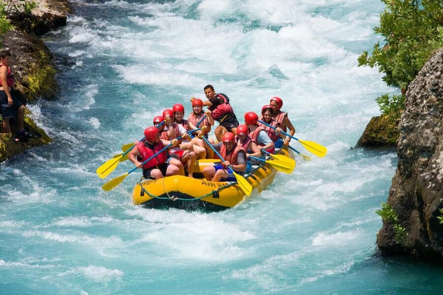 Rafting on Cetina river from Split - Getting Kitted Out Beside the Water