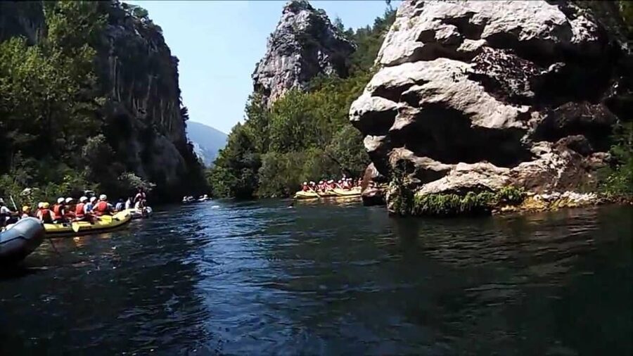 Rafting on Cetina river from Split - Paddling Through the Cetina Rapids