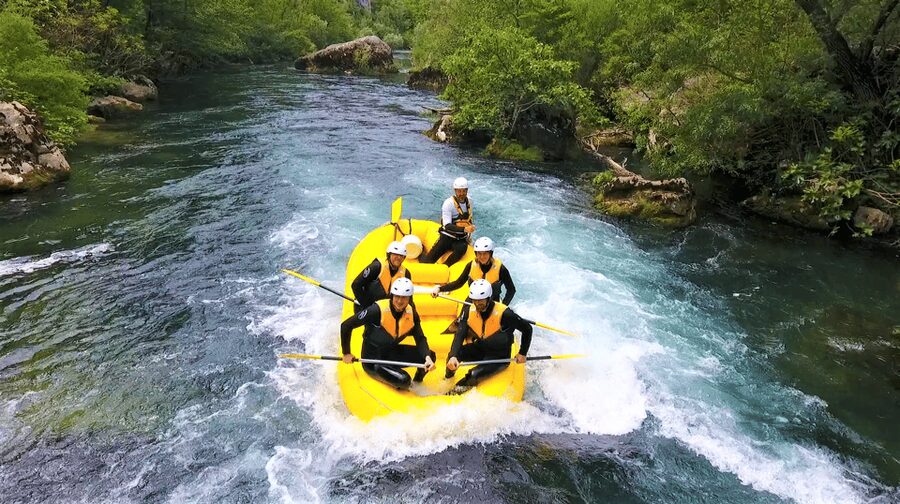 Rafting on the Cetina river - The 15-minute briefing that makes the day easier