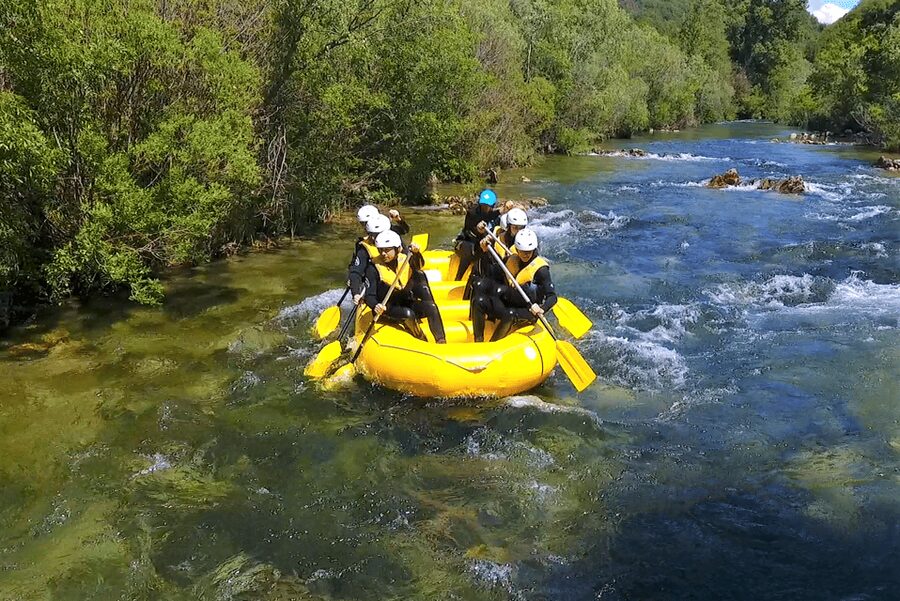 Rafting on the Cetina river - Is $53 good value for the day?