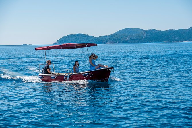 Rent a small boat without skipper - explore the islands and find hidden caves - Taking the wheel near Dubrovnik