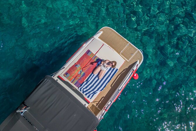 Rent a small boat without skipper - explore the islands and find hidden caves - Why the group price can be excellent value