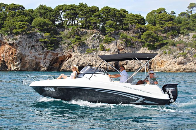 Rent a speed boat and explore beaches and coves of Elaphiti Islands - Lopud, the beach and walking stop