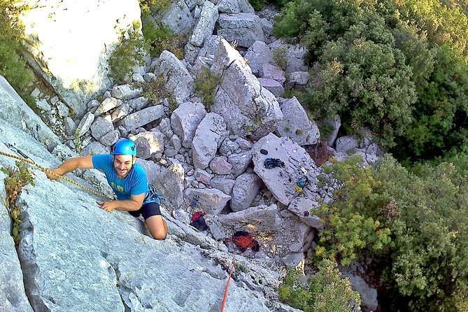 Rock Climbing in Dubrovnik - Your first briefing, harness, and climbing shoes