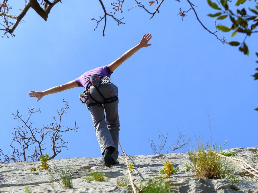 Rock Climbing Lesson in Dubrovnik - Four hours on routes graded 4b to 7a