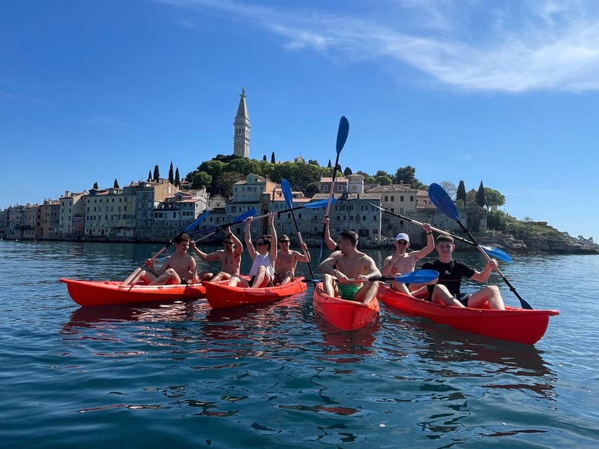 Rovinj: BUBA-KAYAK TOURS, snorkeling, cliff jupming&drinks - Cliff Jumps From 1 to 10 Meters