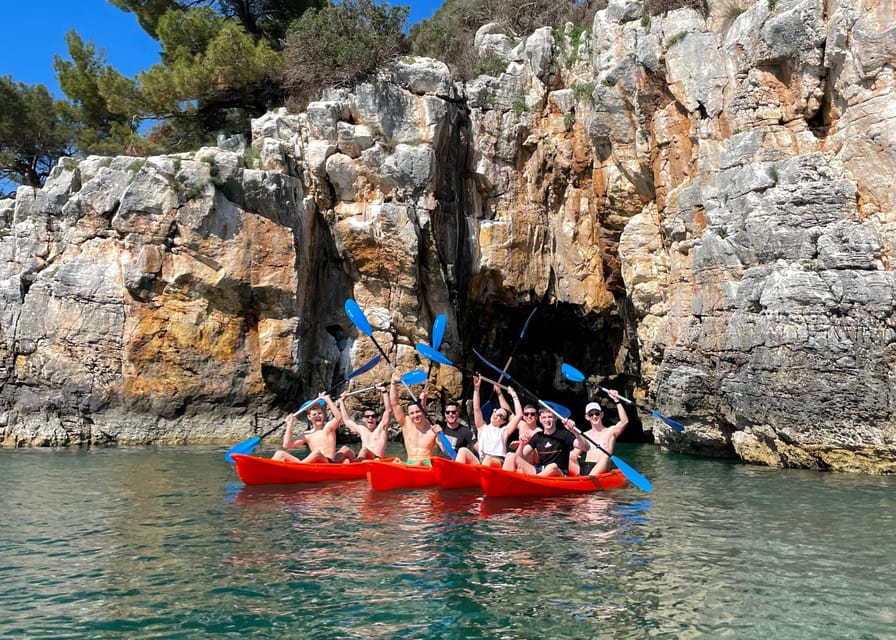 Rovinj: BUBA-KAYAK TOURS, snorkeling, cliff jupming&drinks - Guides, Safety, and the Pace