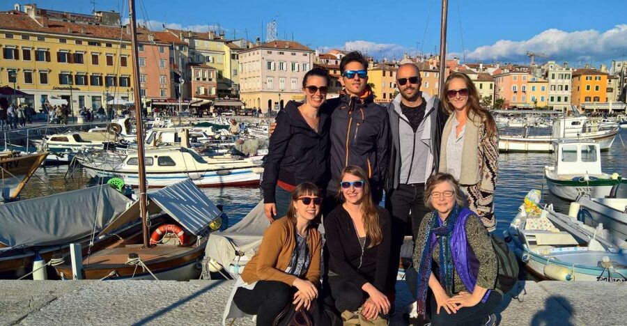 Rovinj: Guided Walking Tour - Meeting the guide beside the farmers’ market